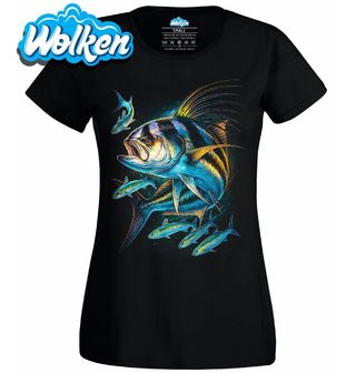 Dámské tričko Kohoutovcovití Roosterfish.jpg