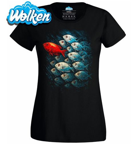 Obrázek produktu Dámské tričko Červený sleď mimo Hejno Red herring