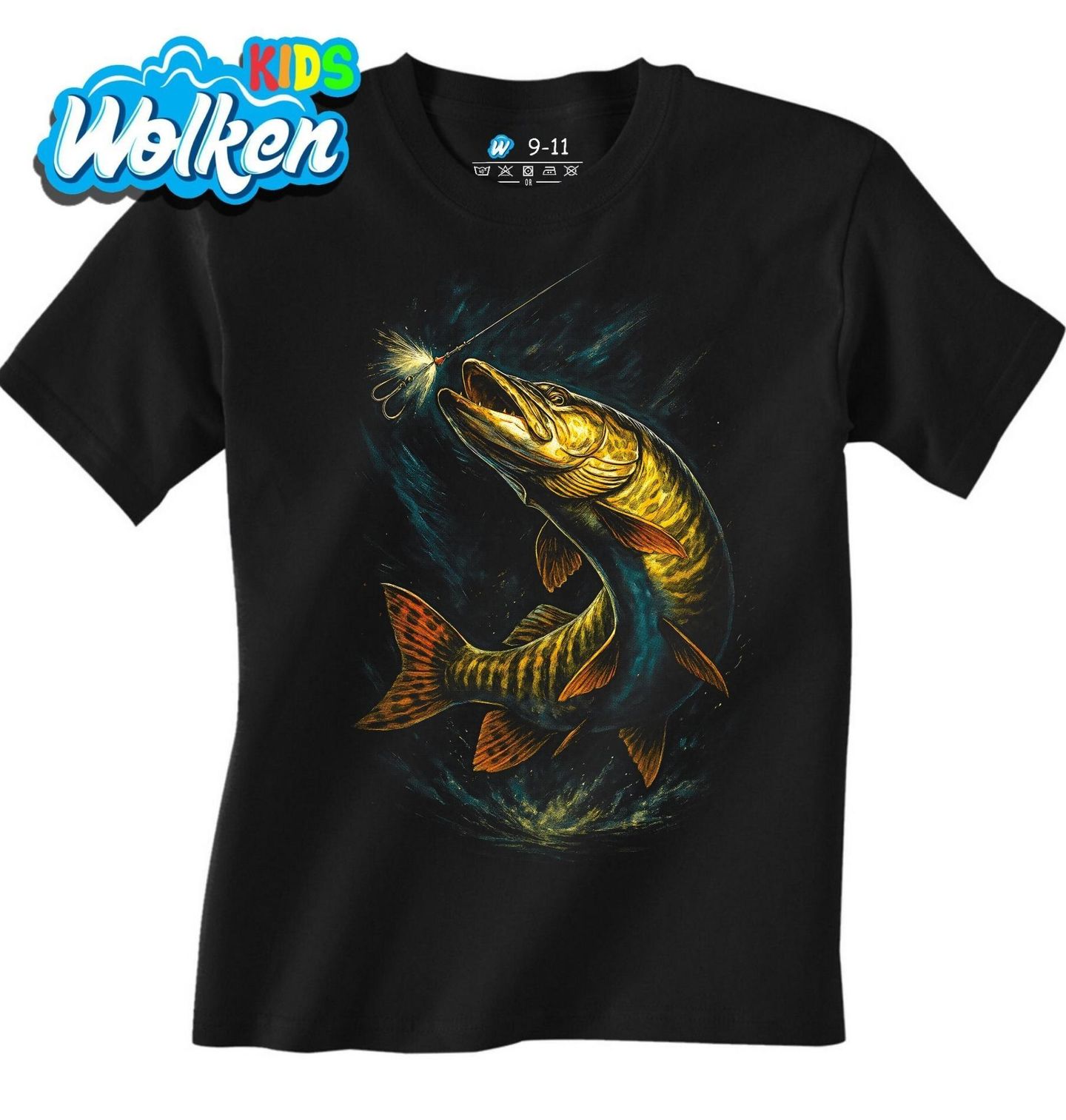 Dětské tričko Štika obecná.jpg