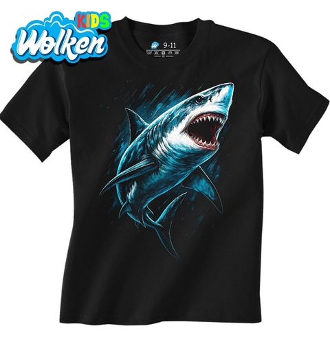 Obrázek produktu Dětské tričko Žralok bílý
