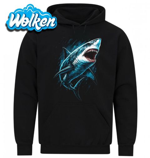 Obrázek produktu Pánská mikina Žralok bílý