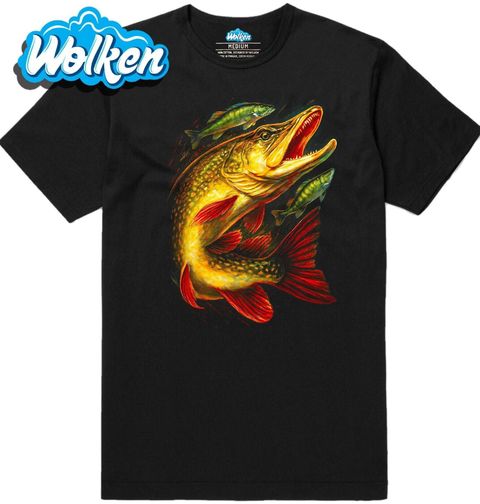 Obrázek produktu Pánské tričko Dravá Ryba Štika obecná