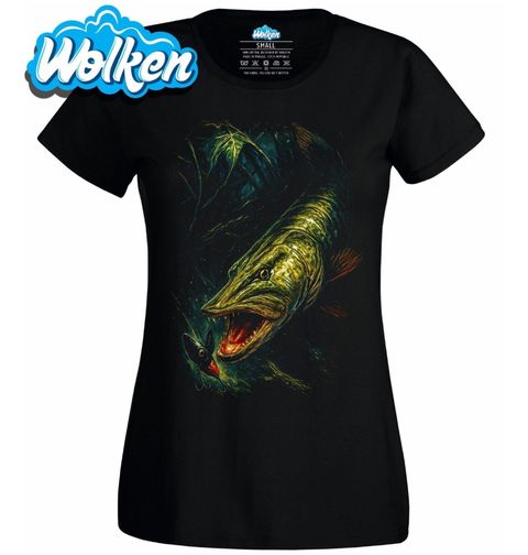 Obrázek produktu Dámské tričko Štika obecná při Útoku