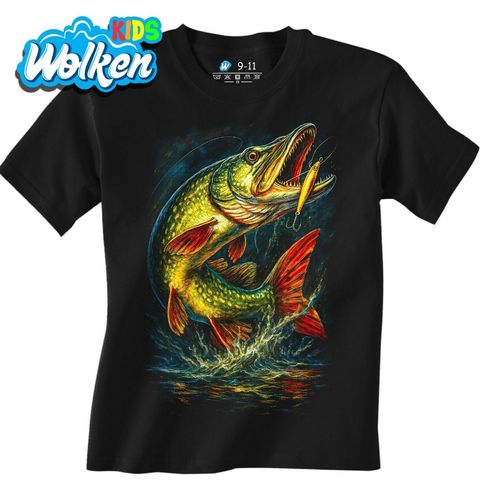 Obrázek produktu Dětské tričko Štika obecná na Háčku