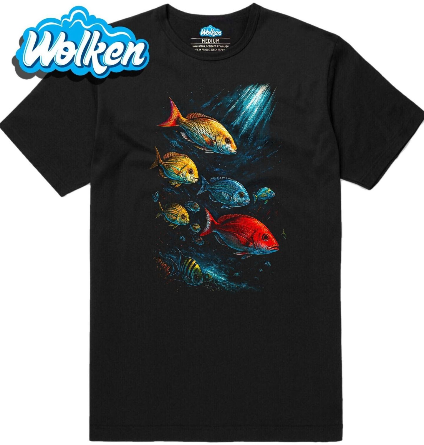 Pánské tričko Hejno ryb.jpg