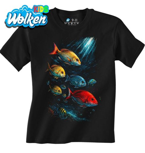 Obrázek produktu Dětské tričko Hejno ryb