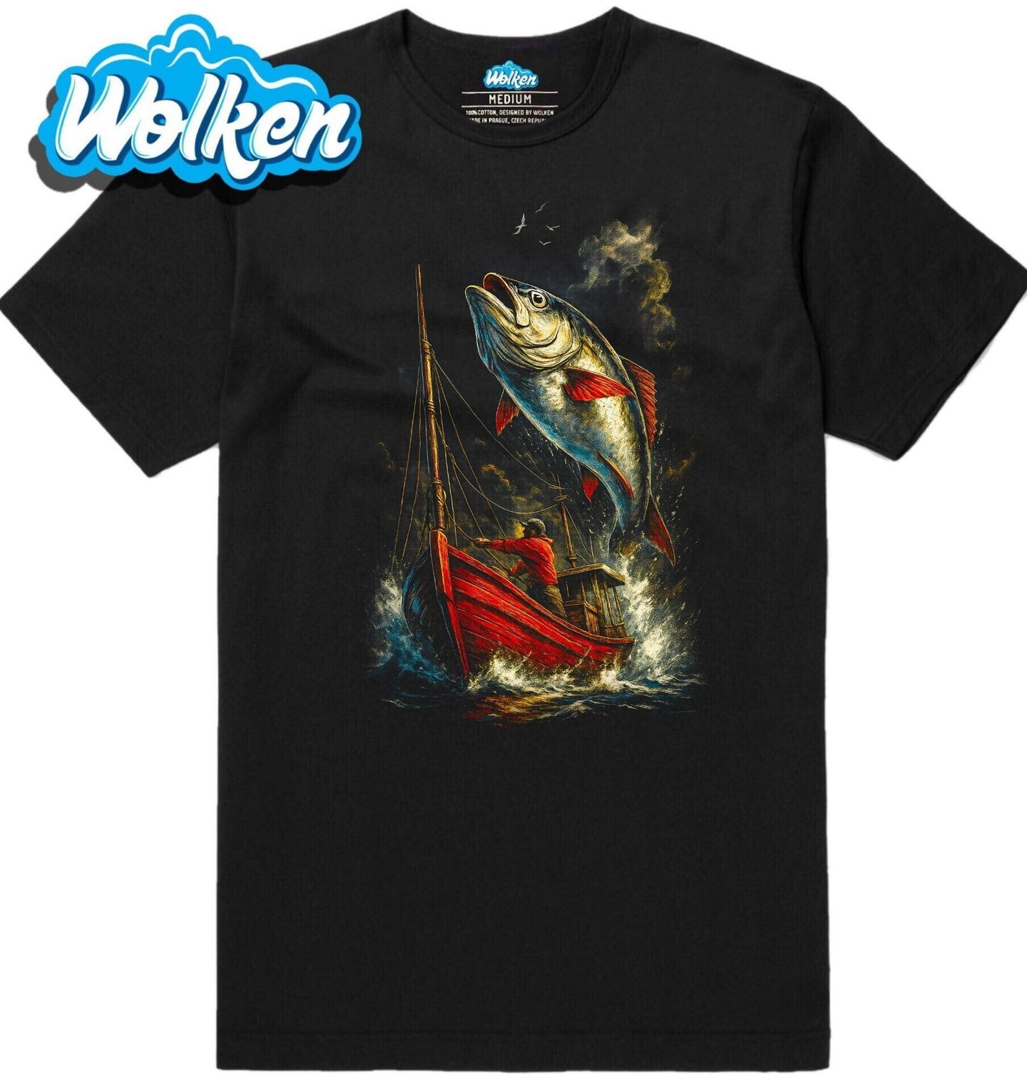 Pánské tričko Souboj s Rybou.jpg