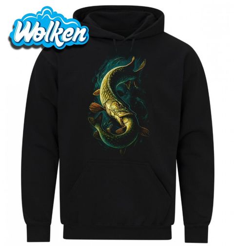 Obrázek produktu Pánská mikina Hladová Štika na Lovu