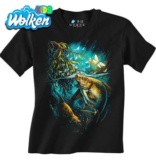 Dětské tričko Kapr na Hladině.jpg