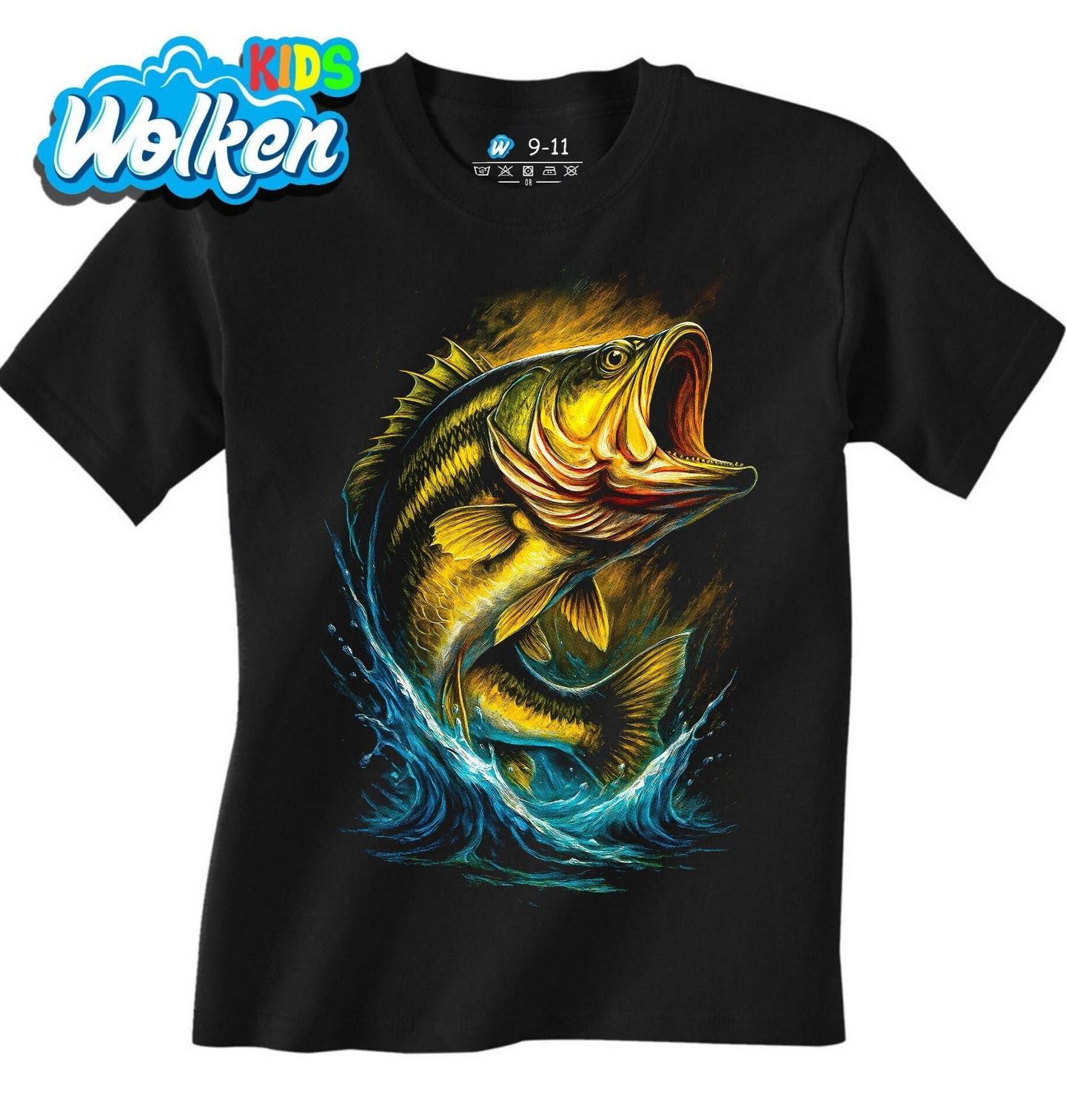 Dětské tričko Okoun nad Hladinou.jpg