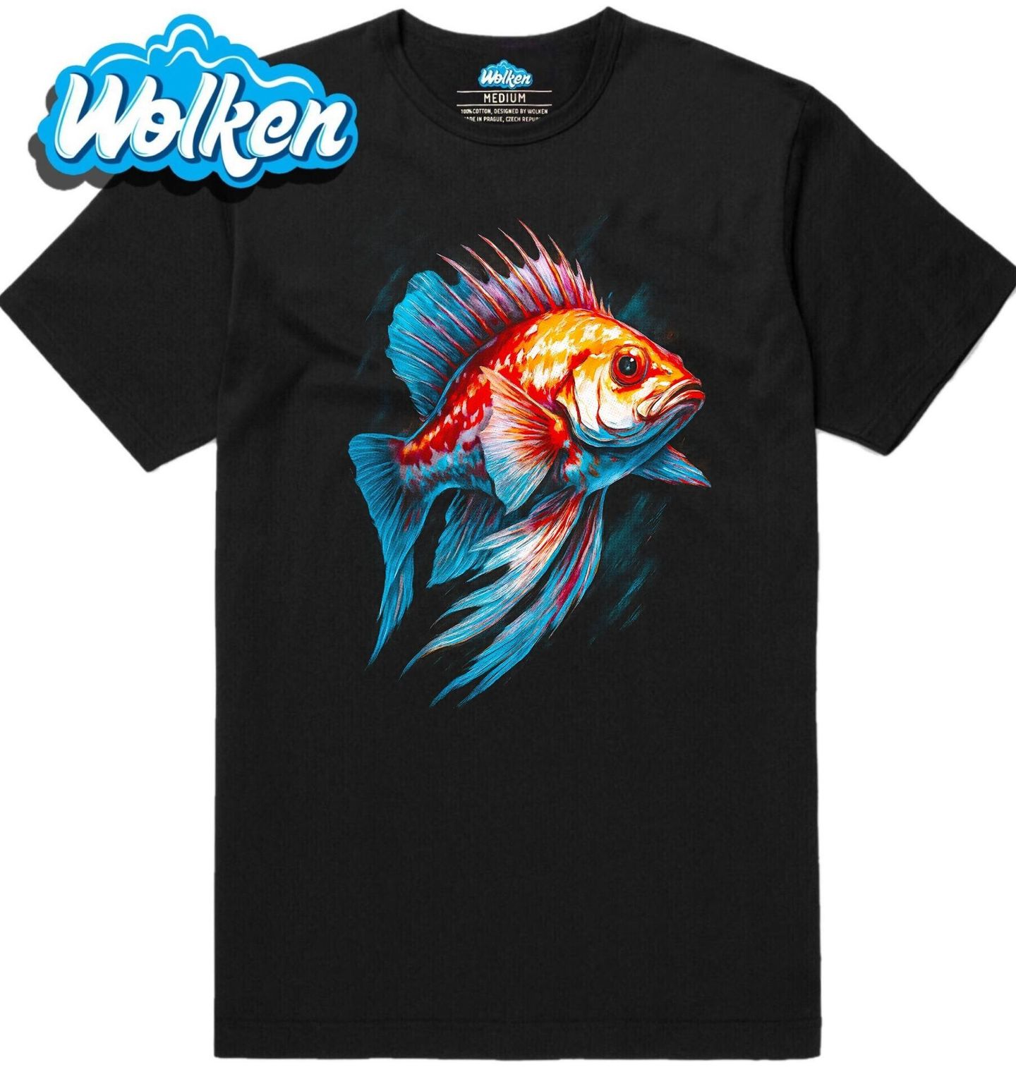 Pánské tričko Okouník pestrý.jpg