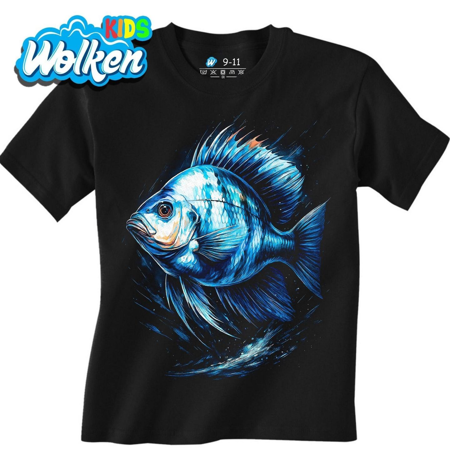 Dětské tričko Modrá Slunečnice pestrá.jpg