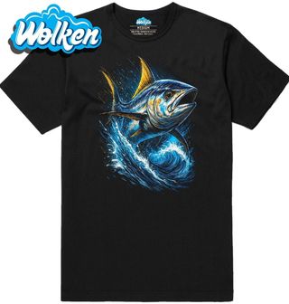 Pánské tričko Výskok Tuňáka žlutoploutvého.jpg