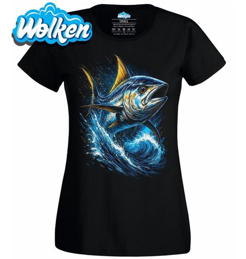 Obrázek produktu Dámské tričko Výskok Tuňáka žlutoploutvého