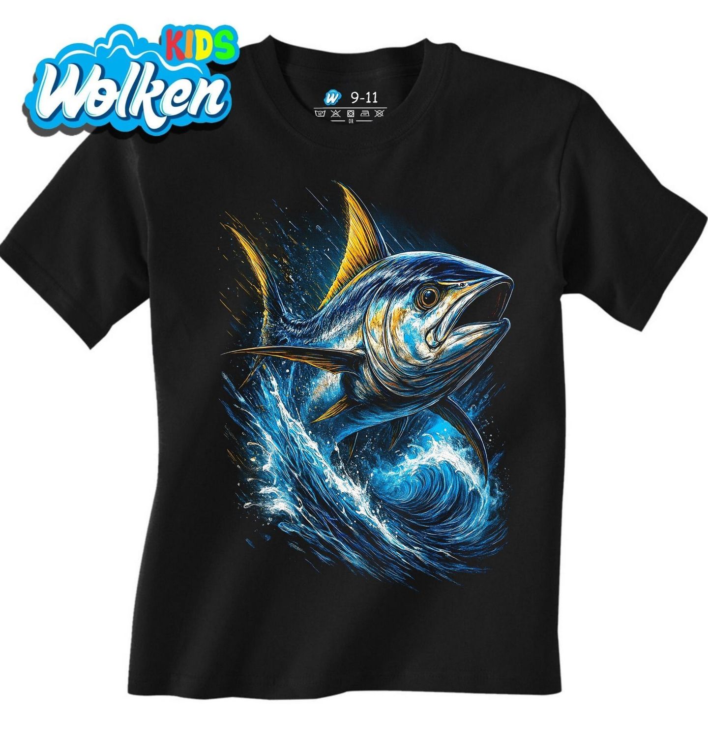 Dětské tričko Výskok Tuňáka žlutoploutvého.jpg