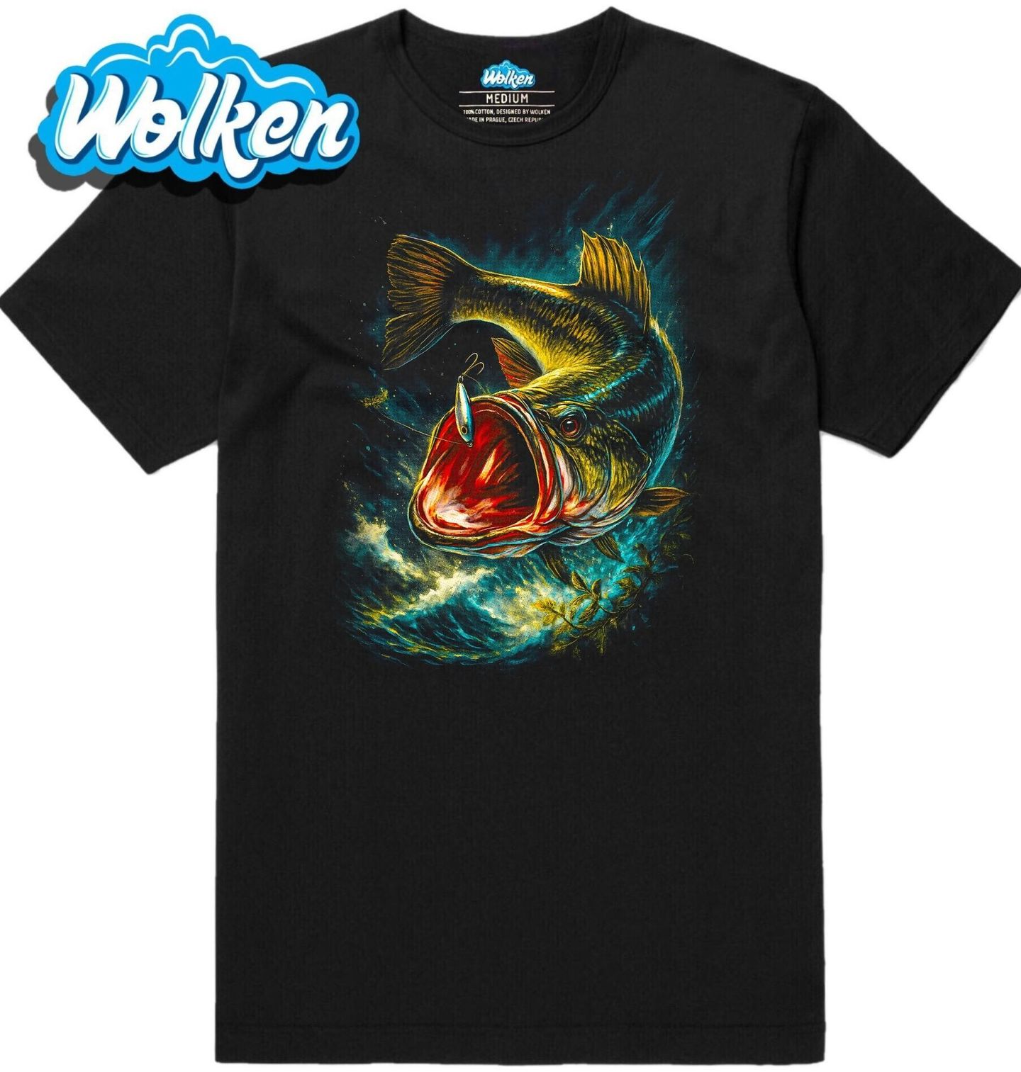 Pánské tričko Lov Okouna říčního.jpg