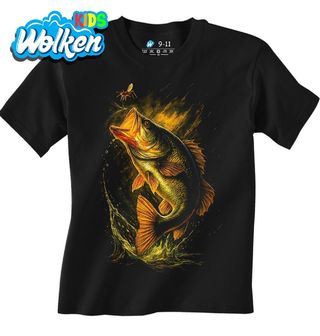 Dětské tričko Okounek pstruhový chytající Hmyz.jpg