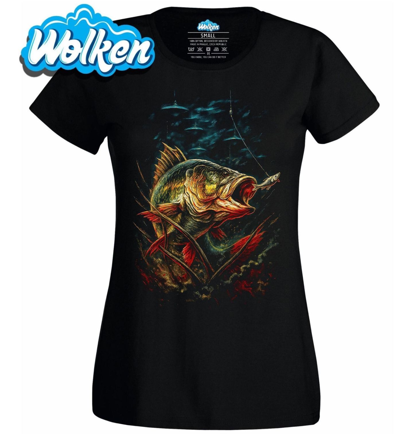 Dámské tričko Návnada na Okouna.jpg