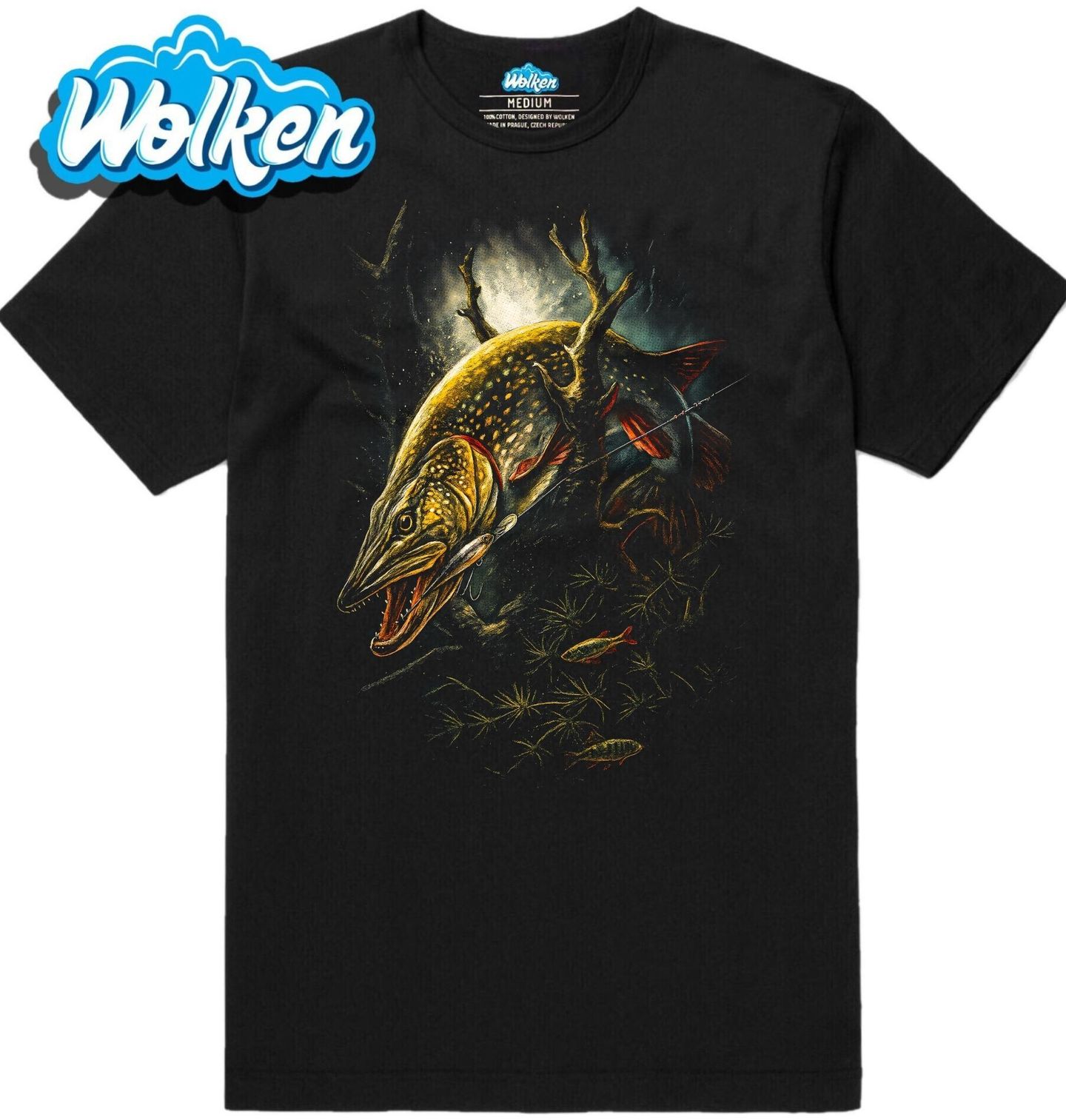 Pánské tričko Návnada na Štiku.jpg