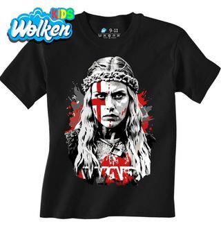 Dětské tričko Vikingská Bojovnice.jpg