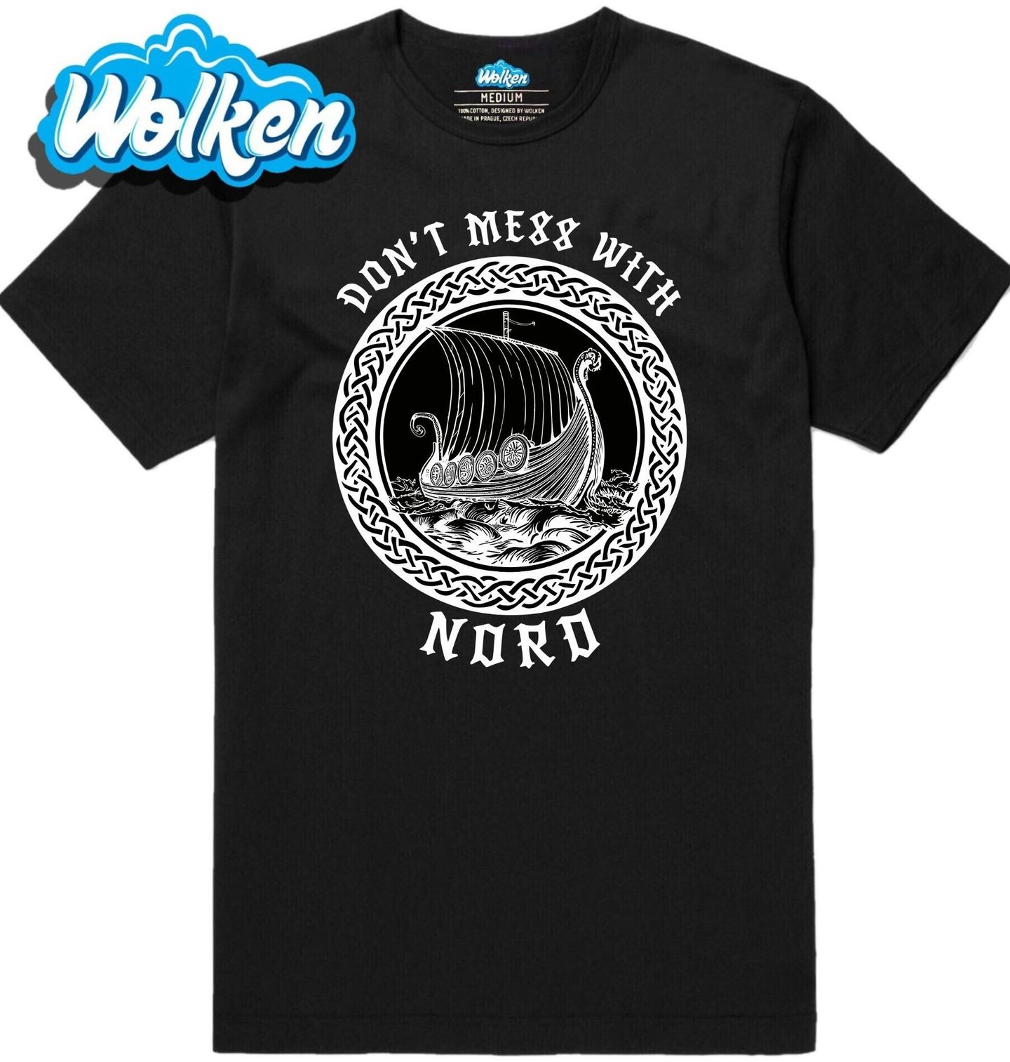 Pánské tričko Nezahrávej si se Severem.jpg