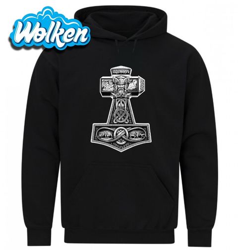 Obrázek produktu Pánská mikina Vikingské Kladivo Mjölnir
