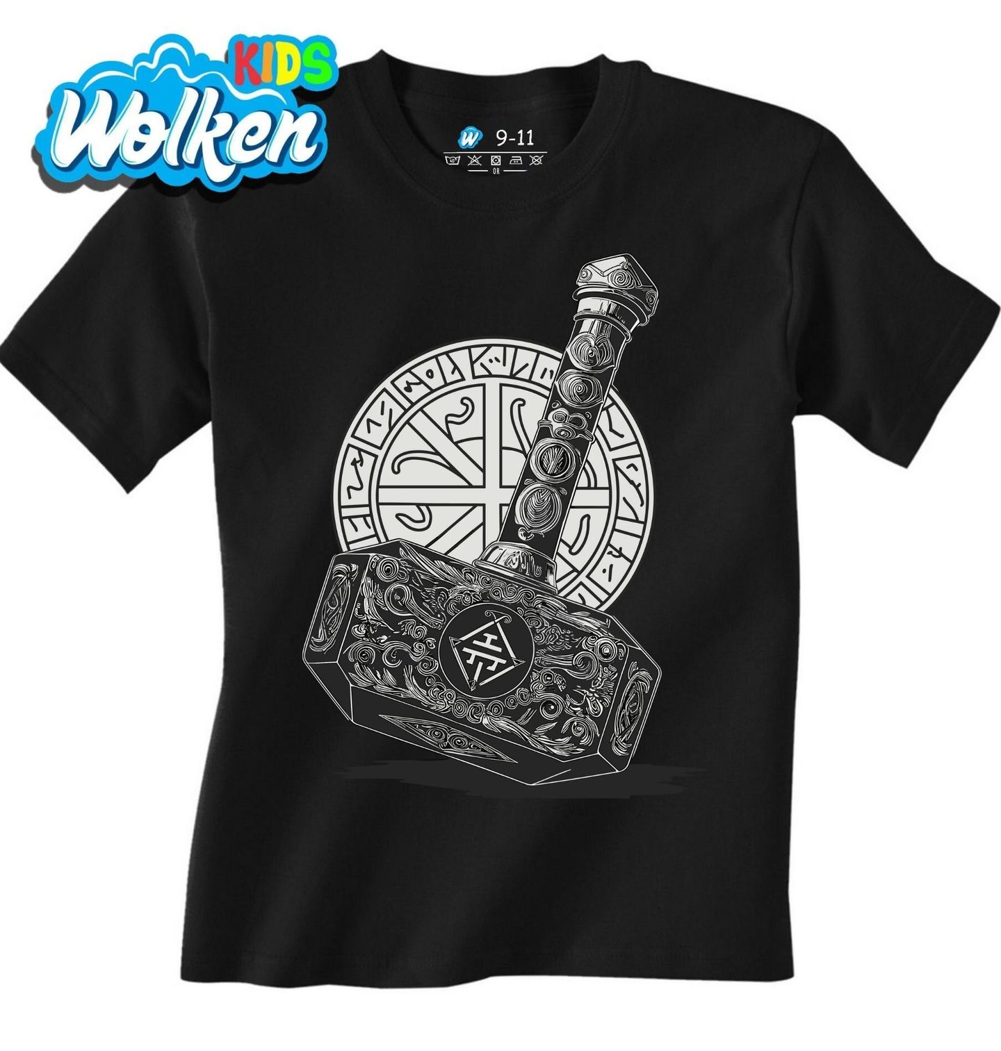 Dětské tričko Posvátné Kladivo Mjölnir.jpg