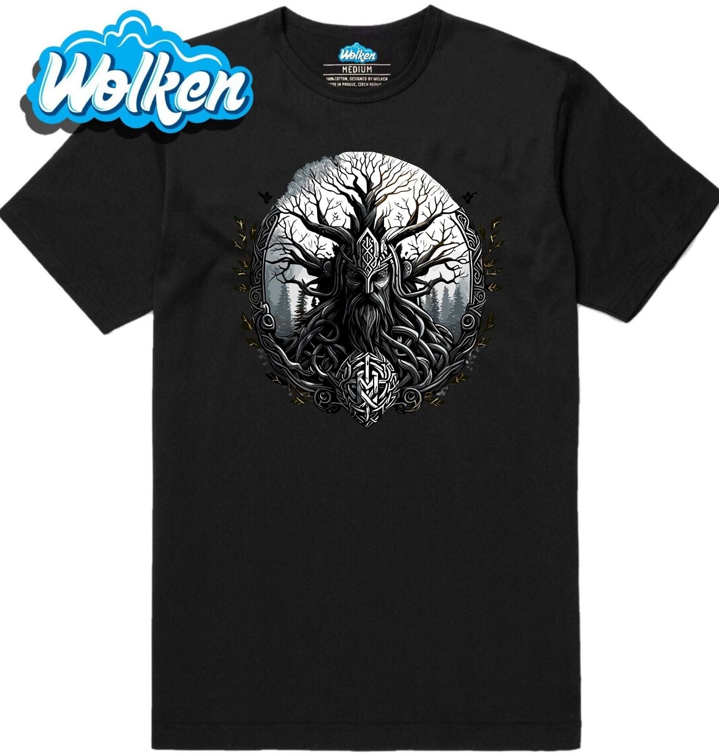 Pánské tričko Odinův Strom života Yggdrasil.jpg