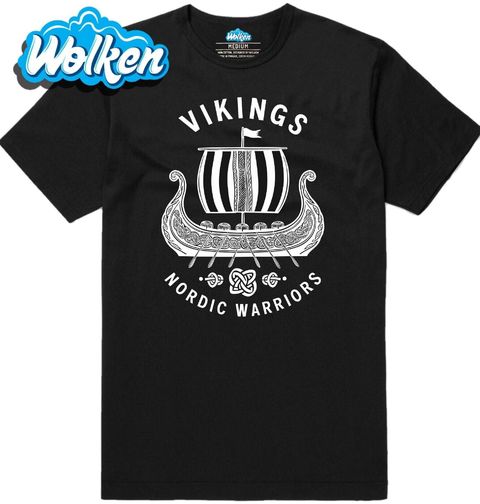 Obrázek produktu Pánské tričko Vikingská Loď Drakkar Nordic Warriors