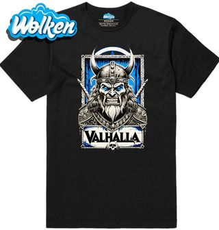 Pánské tričko Hněv Vikingského Válečníka VALHALLA.jpg