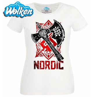 Dámské tričko  Vikingská Sekera Nordic.jpg