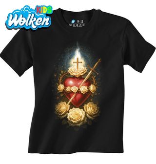 Dětské tričko Neposkvrněné Srdce Panny Marie mezi Růžemi.jpg