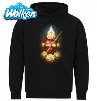 Mikina Neposkvrněné Srdce Panny Marie mezi Růžemi.jpg