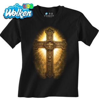 Dětské tričko Svatý Kříž Crux Sacra.jpg