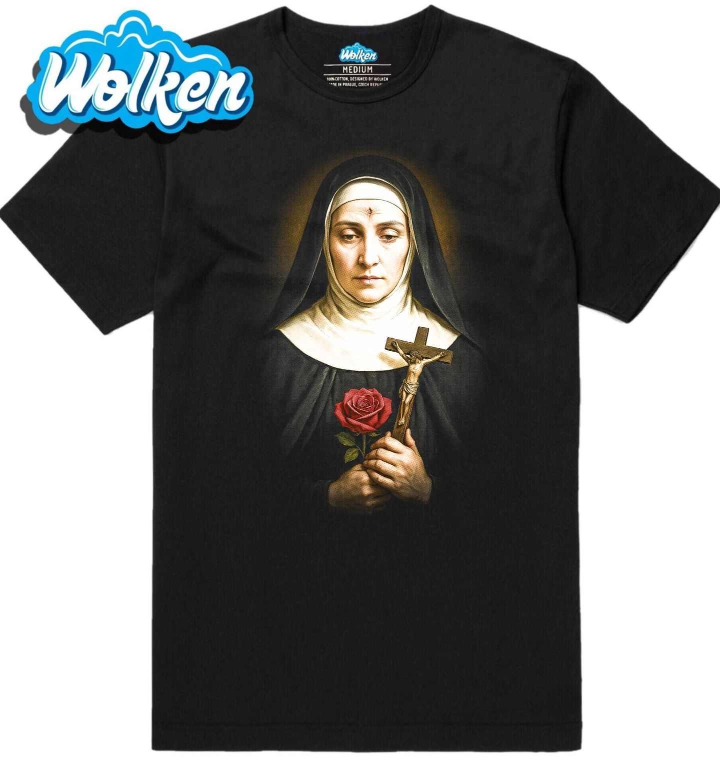 Pánské tričko Svatá Rita z Cascie.jpg