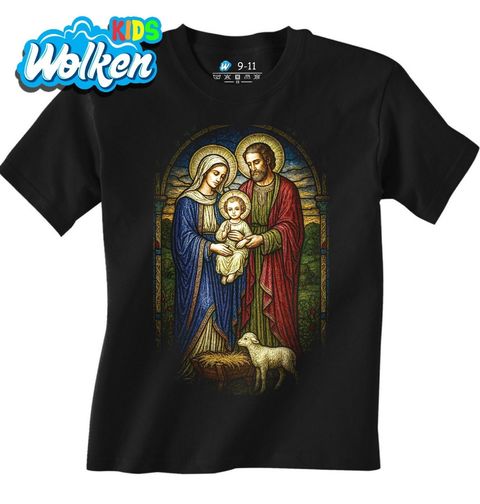 Obrázek produktu Dětské tričko Svatá Rodina v Betlémě