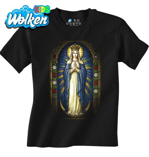 Obrázek produktu Dětské tričko Panna Maria ve Vitráži