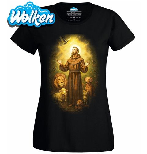 Obrázek produktu Dámské tričko Svatý František z Assisi