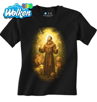 Dětské tričko Svatý František z Assisi.jpg