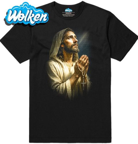 Obrázek produktu Pánské tričko Ježíš Kristus při Modlitbě