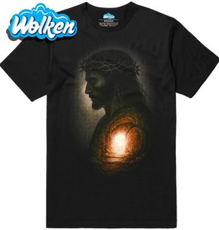 Pánské tričko Ježíš Kristus Světlo v Utrpení.jpg