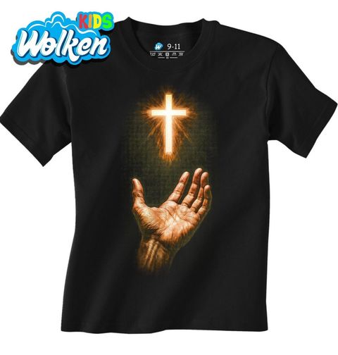 Obrázek produktu Dětské tričko Křesťanský Kříž na Dotek