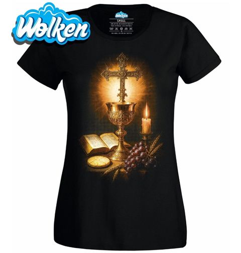 Obrázek produktu Dámské tričko Eucharistie Poslední večeře Ježíše Krista