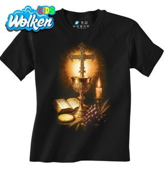 Dětské tričko Eucharistie Poslední večeře Ježíše Krista.jpg