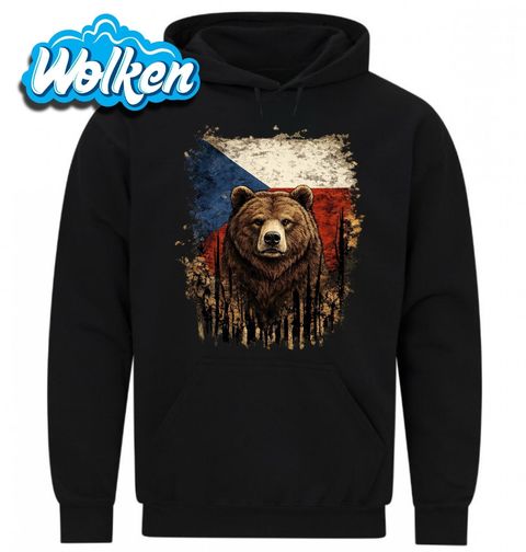 Obrázek produktu Pánská mikina Český Medvěd hnědý