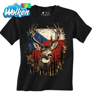 Dětské tričko Český Jelen lesní.jpg