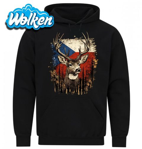 Obrázek produktu Pánská mikina Český Jelen lesní