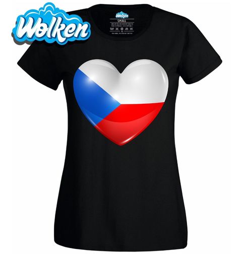 Obrázek produktu Dámské tričko České Srdce