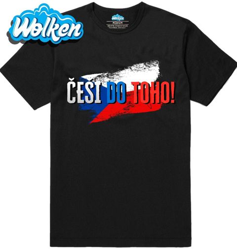 Obrázek produktu Pánské tričko Češi do toho!