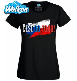 Dámské tričko Češi do toho!.jpg